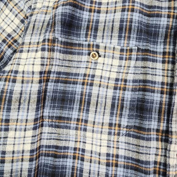 Carhartt‎ Button Down Shirt Multicolor 2XL Men Work Plaid Trumbull Relaxed Fit - Picture 4 of 10